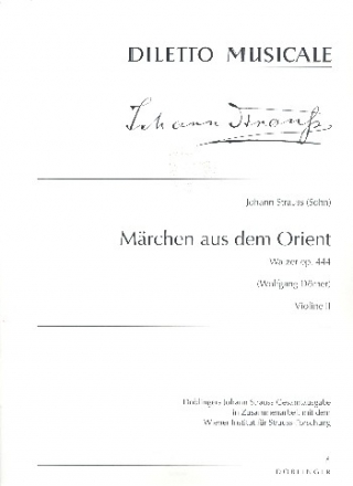 Mrchen aus dem Orient op.444 fr Orchester Violine 2