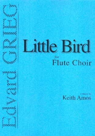 Little Bird op.43 Nr.4 for flute choir score and parts