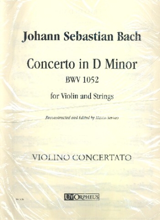 Concerto in d Minor BWV1052 for violin and string orchestra parts