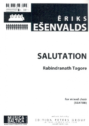 Salutation for mixed chorus a cappella score