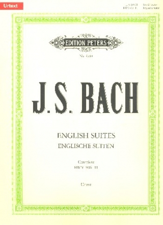 Englische Suiten Band 1 (Nr.1-3) BWV 806-811 fr Klavier