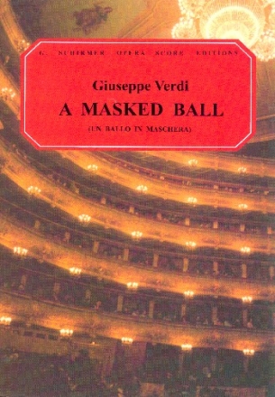 Un ballo in maschera  vocal score (en/it)