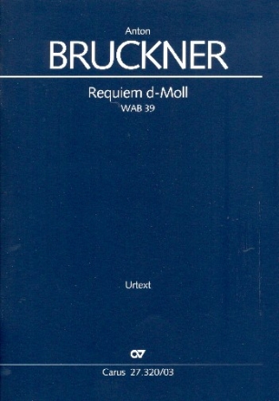 Requiem d-Moll WAB39 fr Soli, gem Chor und Orchester Klavierauszug