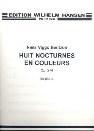 8 Nocturnes en couleurs op.214 for piano