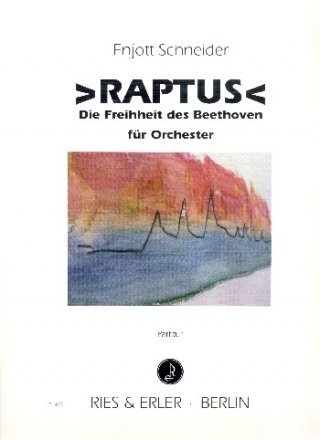 Raptus fr Orchester Partitur