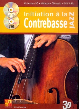 Initation  la contrebasse Jazz (+DVD +CD): pour contrebasse (frz)