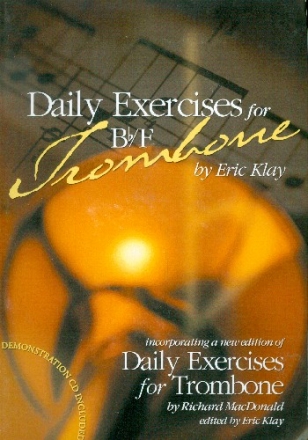 Daily Exercises (+CD) for trombone in F/Bb