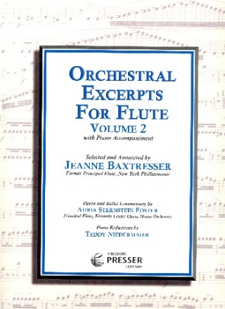 Orchestral Excerpts vo.2 for flute and piano