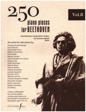 250 Piano Pieces for Beethoven vol.8 for piano