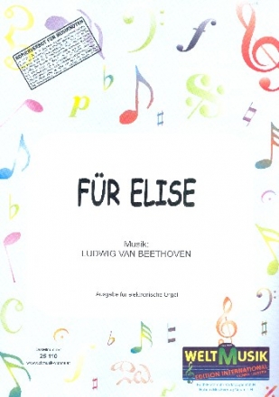 Fr Elise fr elektronische Orgel