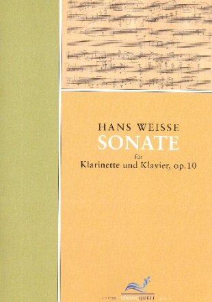 Sonate op.10 fr Klarinette und Klavier