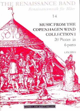 Music from the Copenhagen Wind Collection vol.1 for 6 instruments score and parts