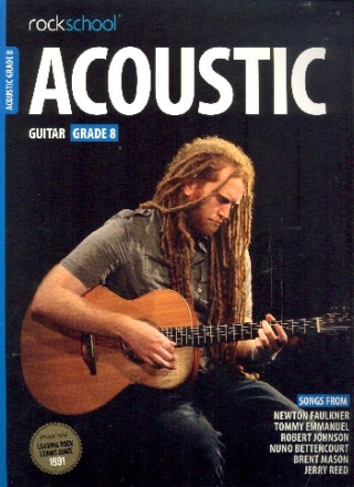 Rockschool Acoustic Guitar - Grade 8: for vocal/guitar/tab/rockscore