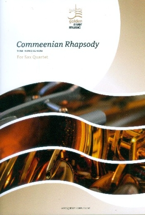 Commeenian Rhapsody for 4 axophones (SATBar) score and parts