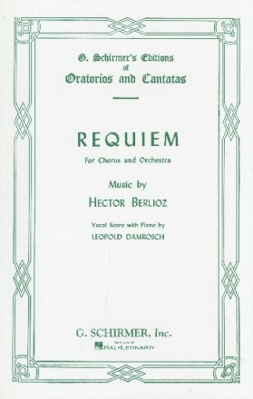 Requiem for soloists, mixed chorus and orchestra vocal core