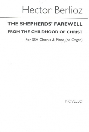 The Shepherd's Farewell for female chorus and piano (organ= score (en/frz)