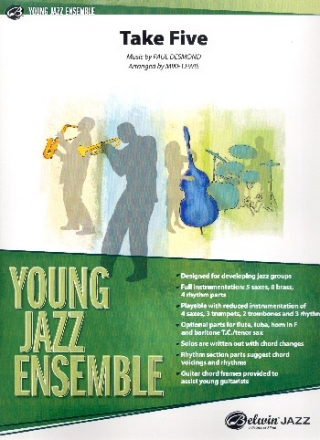 Take Five: for jazz ensemble score and parts