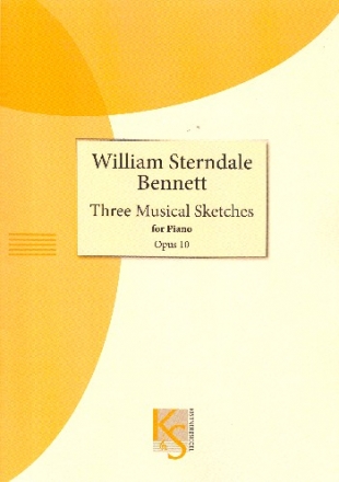 3 musical Sketches op.10,1 for piano