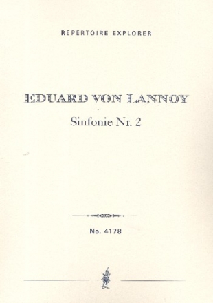 Sinfonie Nr.2 op.20 fr Orchester Studienpartitur