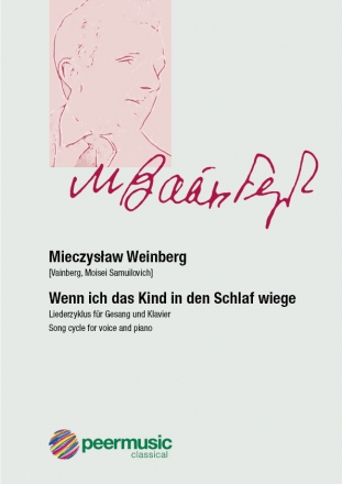 Wenn ich das Kind in den Schlaf wiege op.110 fr Gesang und Klavier (kyr)