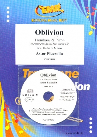 Oblivion (+CD) fr Posaune und Klavier