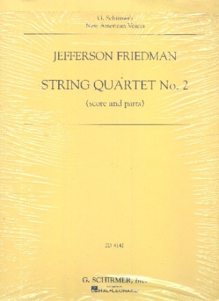 String Quartet no.2  score and parts