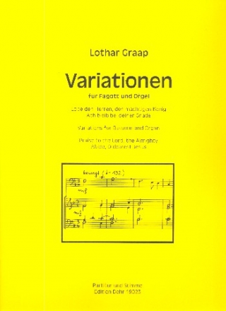 Variationen fr Fagott und Orgel