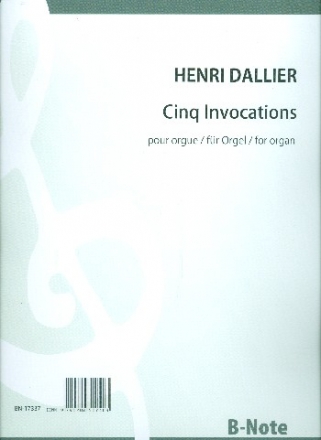 5 Invocations fr Orgel