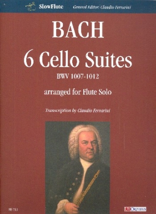 6 Cello Suites BWV1007-1012 for flute