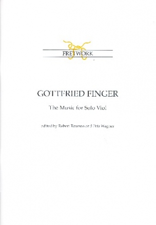 The Music for Solo Viol fo viola da gamba (some with Bc) score (Bc not realised)