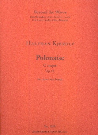 Polonaise C-Dur op.13 fr Klavier zu 4 Hnden Spielpartitur