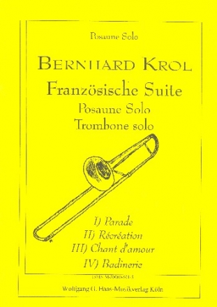 Franzsische Suite fr Posaune