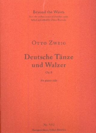 Deutsche Tnze und Walzer op.8 fr Klavier