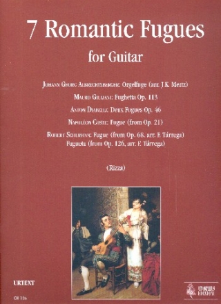 7 Romantic Fugues for guitar