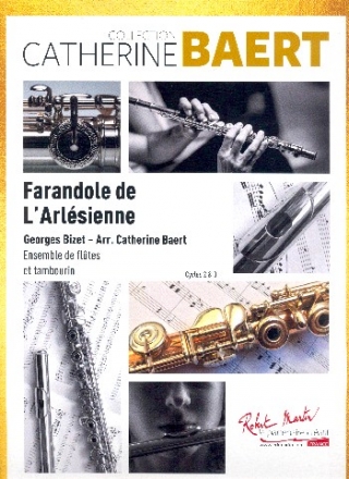 Farandole de IArlsienne pour ensemble de fltes et tambourin partition et parties