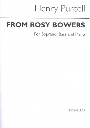 From Rosy Bower for soprano, bass and piano score