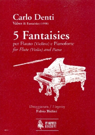 5 Fantaisies for flute (violin) and piano