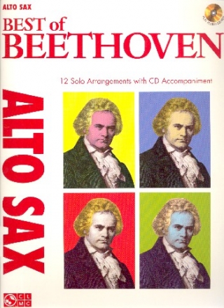 Best of Beethoven (+CD) for alto saxophone