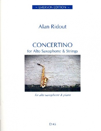 Concertino for Alto Saxophone and Strings for alto saxophone and piano