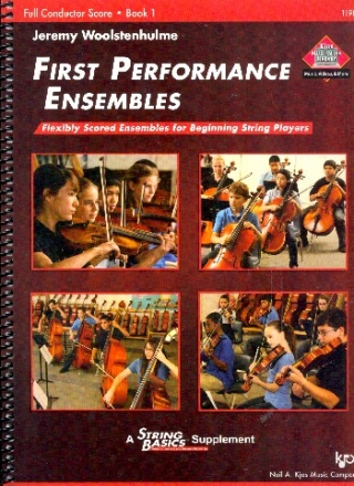 First Performance Ensembles Book 1 for string orchestra score (en)