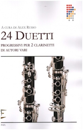 24 Duetti progressivi per 2 clarinetti