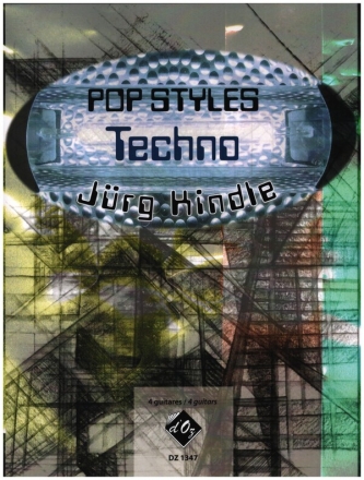 Pop Styles - Techno pour 4 guitares partition et parties