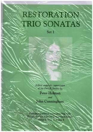 Restoration Trio Sonatas Set 1  score and parts