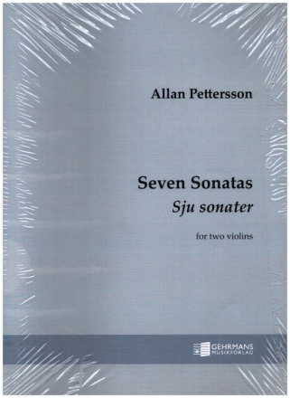 7 Sonatas for 2 violins score and parts