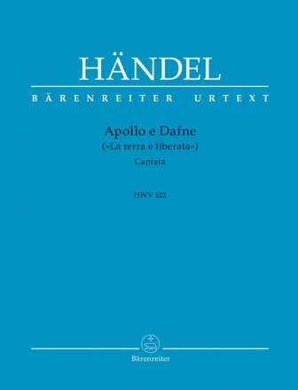 Apollo e Dafne ('La terra  liberata') HWV122 fr Gesang und Klavier Klavierauszug vokal (it)