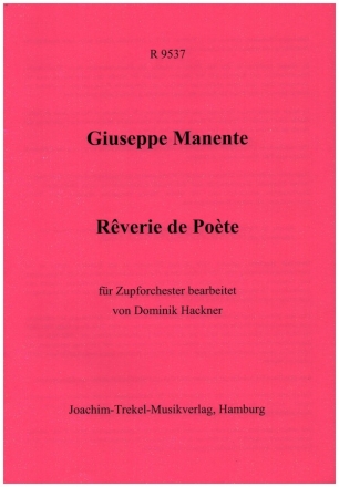 Rverie de Pote fr Zupforchester Partitur