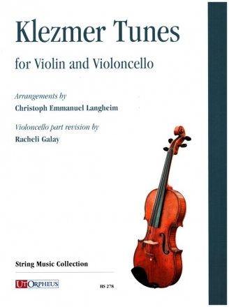 Klezmer Tunes for violin and violoncello score