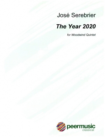 The Year 2020 for woodwind quintet score and parts