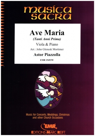 Ave Maria (Tanti Anni Prima) fr Viola und Klavier