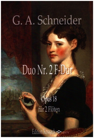 Duo Nr.2 F-Dur op.18 fr 2 Flten Partitur und Stimmen